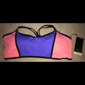 NWT Womens Calia Strappy Bikini Top size XL